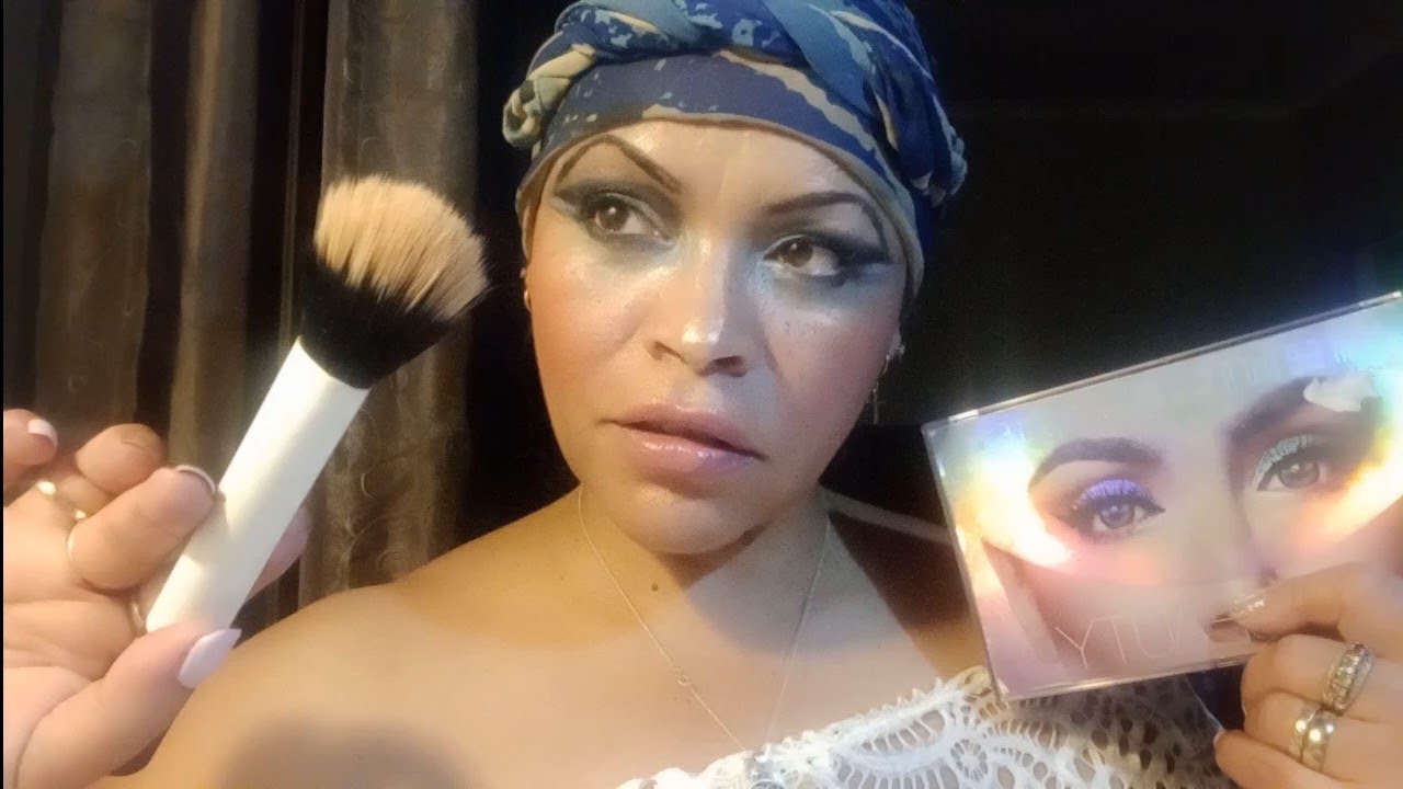 [ASMR RP] SULTRY ARABIC SMOKEY EYE MAKEUP LOOK (Zulaikha getting you ready to meet the Sultan)