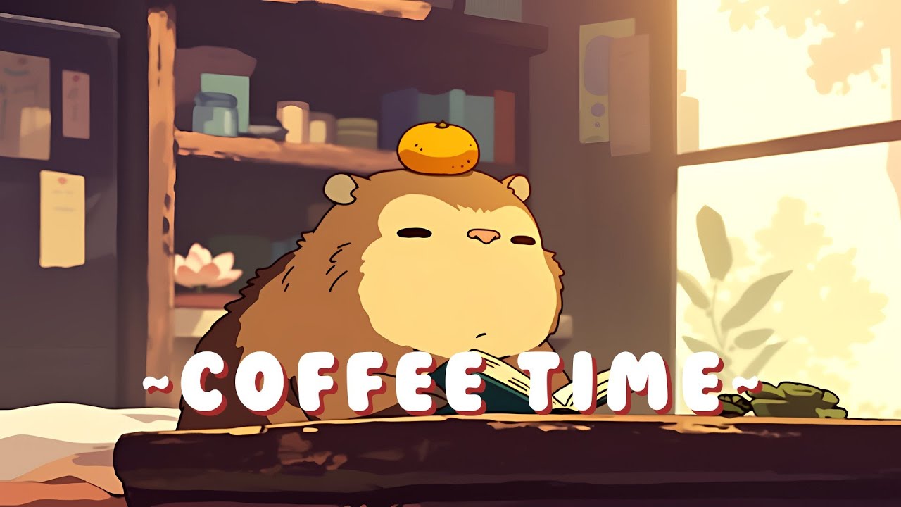 [Long Session] Lofi Capybara Radio | Study Session Music Mix 🦫 🌿 ☕ | Focus Helper