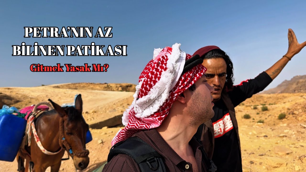 Petra'nın Gizli Patikasında Tek Başına! (Paralı mı? Yasak mı?) Bölüm 1