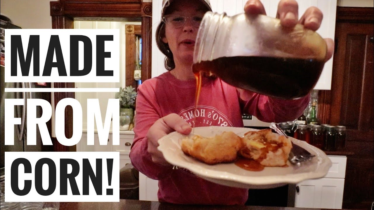 Making CORN Cob Syrup at Home | Taste like Maple Syrup