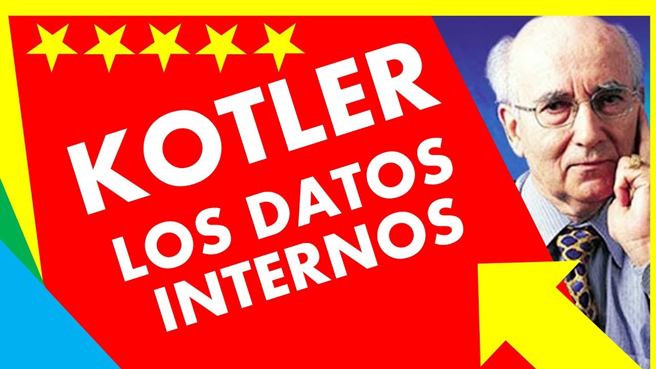 KOTLER CAPÍTULO 4 😊 (4.3) | LOS DATOS INTERNOS y la información de MARKETING | Resumen Libro