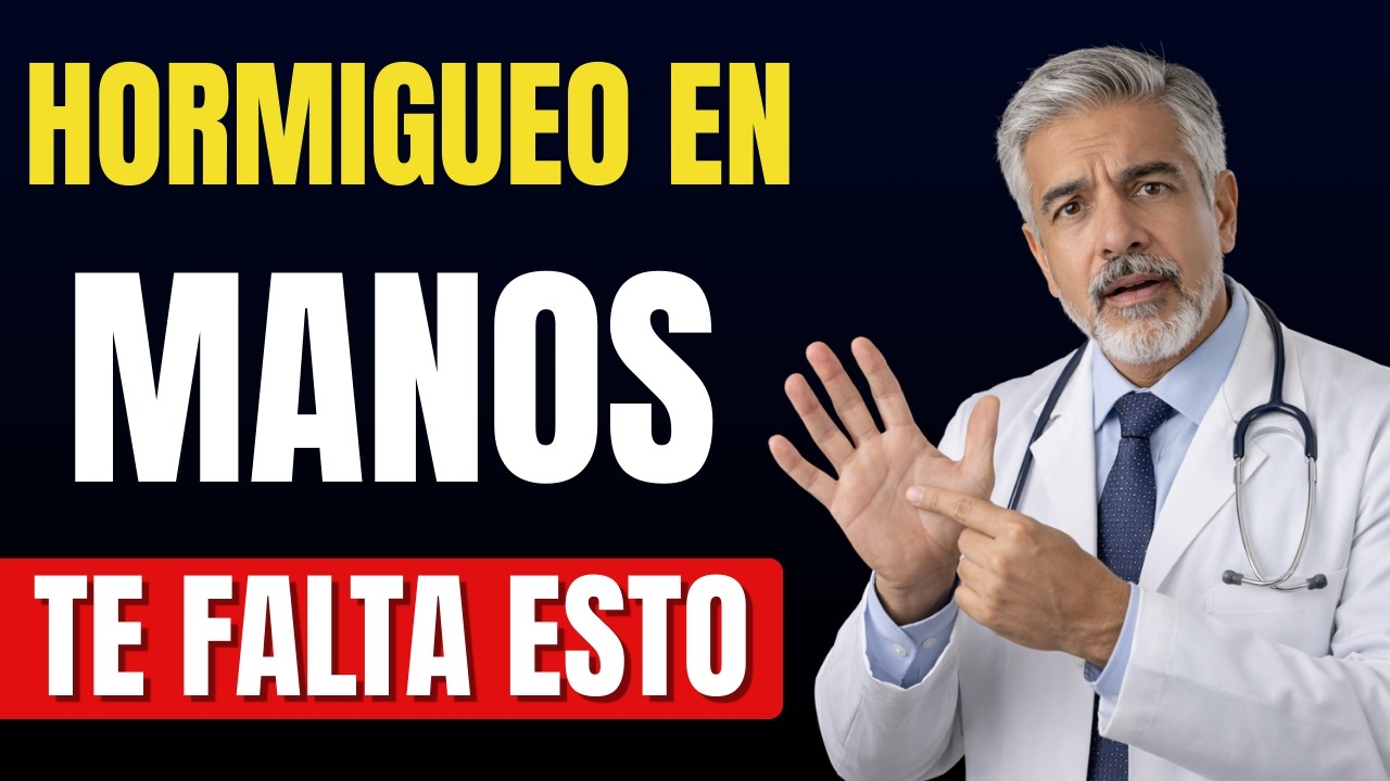 Si Sientes HORMIGUEO En MANOS Y PIES: NEURÓLOGO Revela El MINERAL Que FALTA (URGENTE: DAÑO NERVIOSO)