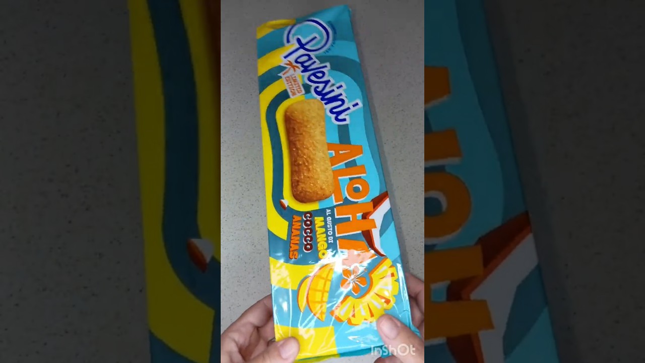 ASSAGGIO I NUOVI BISCOTTI PAVESINI ALOHA TASTE TEST