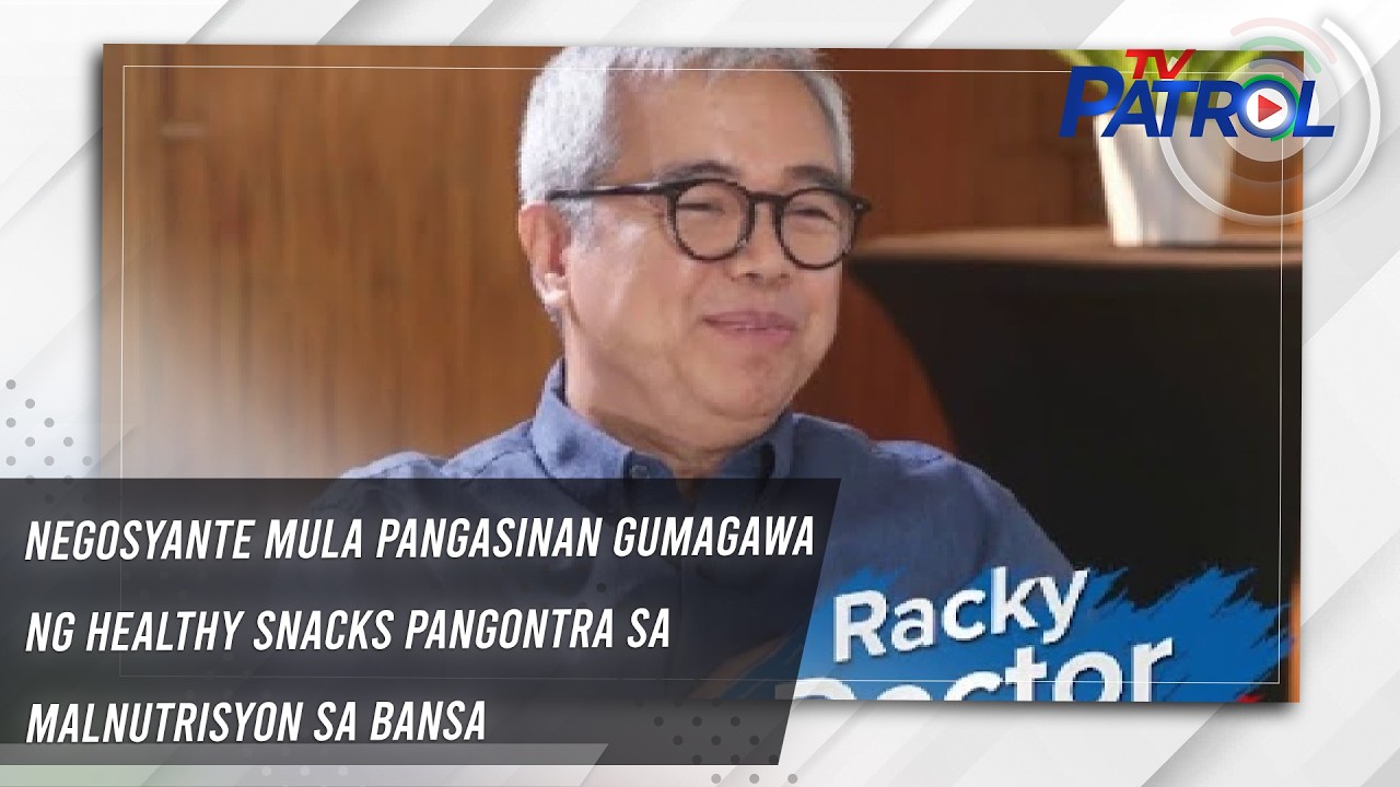 Negosyante mula Pangasinan gumagawa ng healthy snacks pangontra sa malnutrisyon sa bansa | TV Patrol