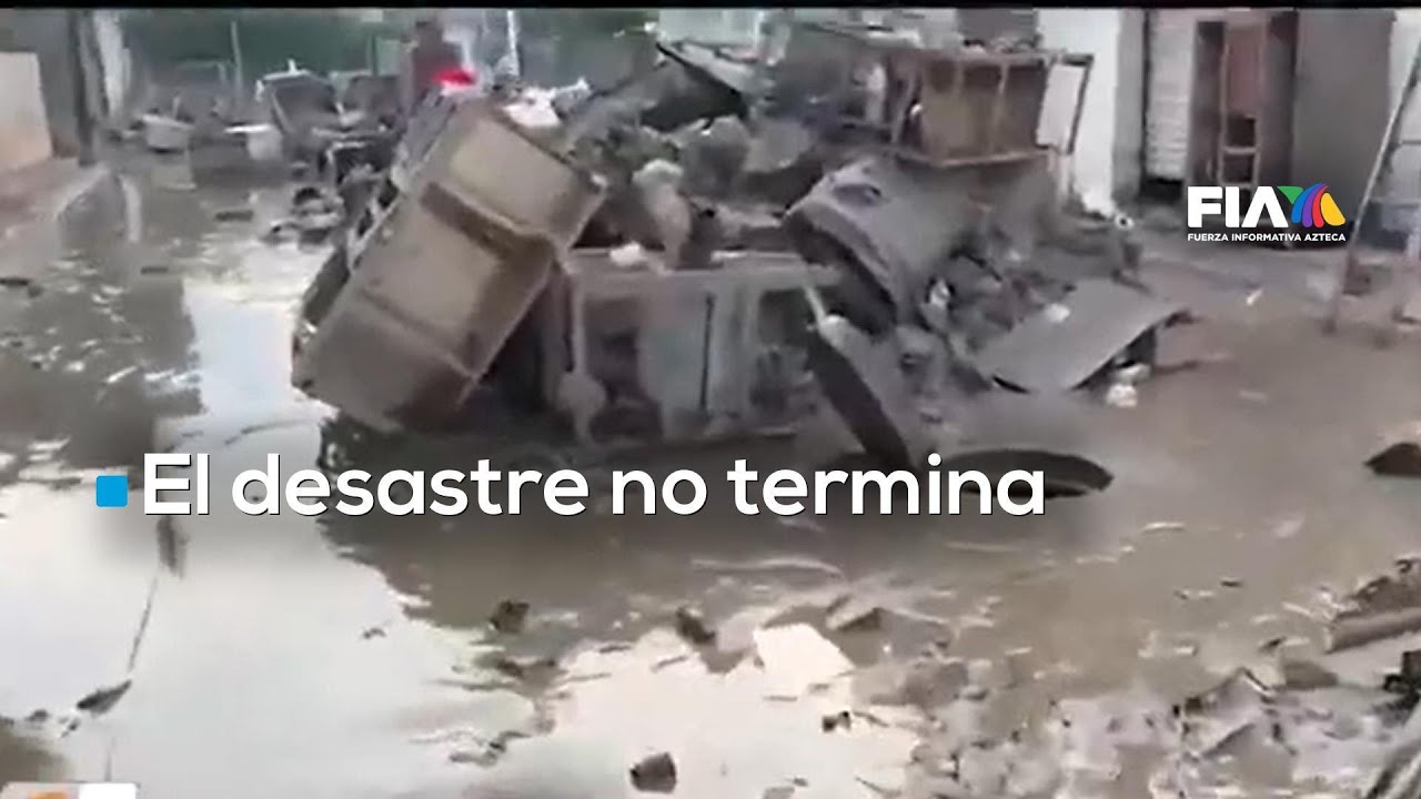 A SEIS D&Iacute;AS CONTIN&Uacute;A LA DESGRACIA | &Aacute;lamo Temapache sigue sepultado entre el lodo y los escombros