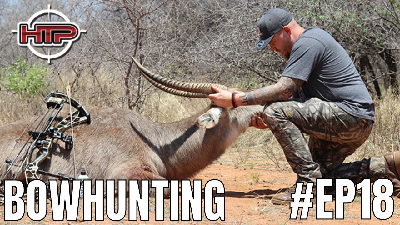 HunTech EP18 - Bow Hunting Waterbuck & Golden Wildebeest at Wildebeespan Bowhunting