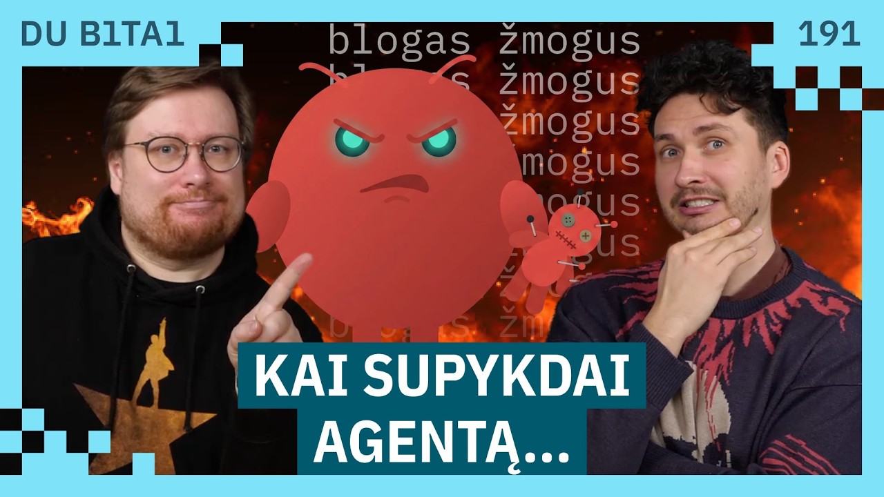 191: Nepritari AI agentui – sulauki šmeižto kampanijos | Du Bitai