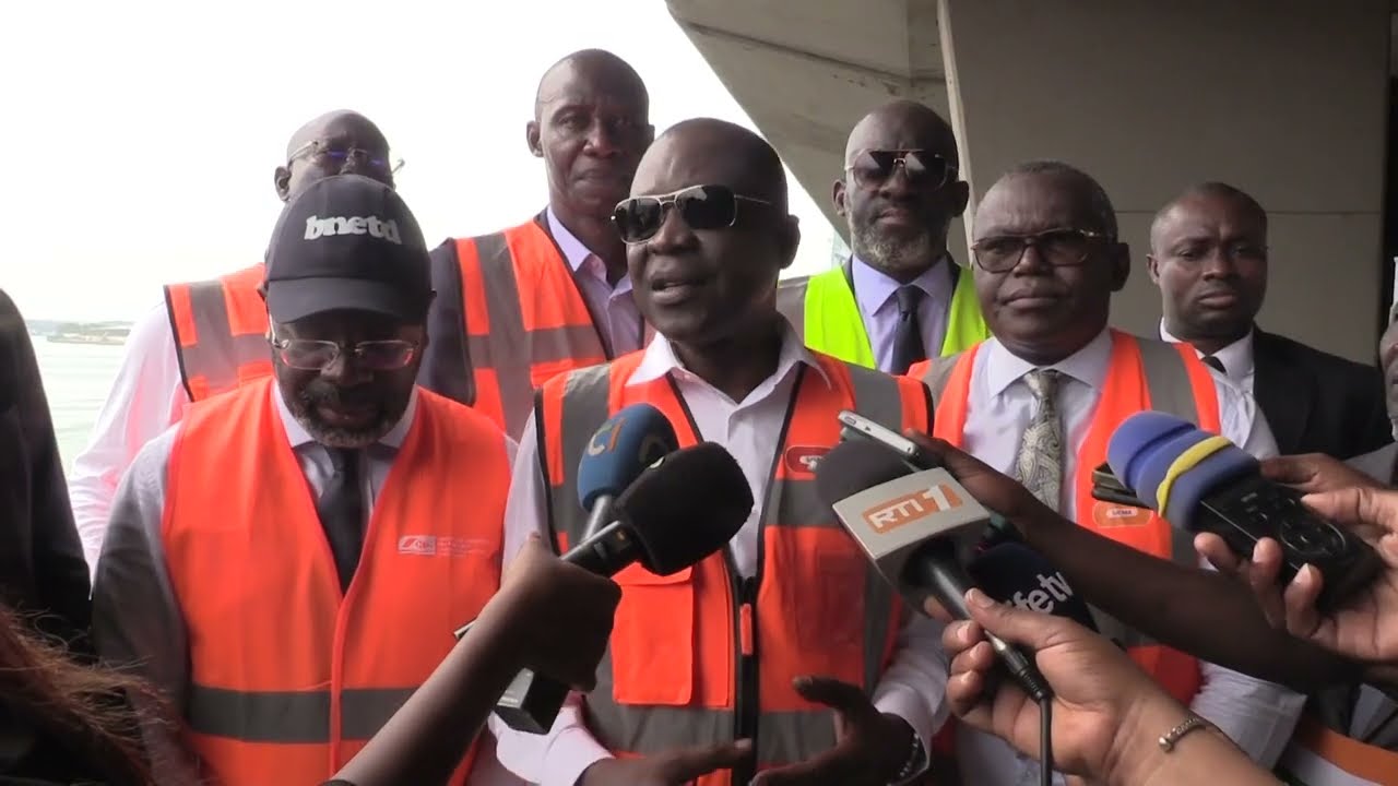 Reportage : Le ministre Amadou Koné visite les travaux du métro d'Abidjan