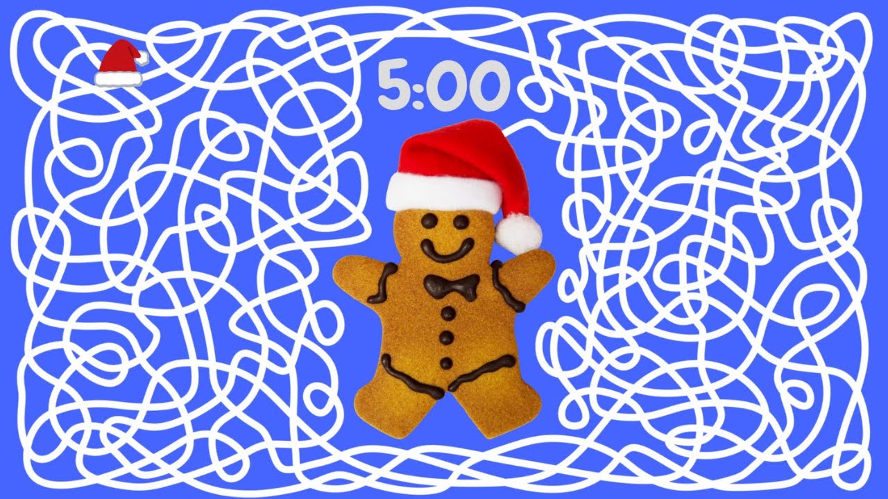 5 Minute Timer Bomb CHRISTMAS COOKIE