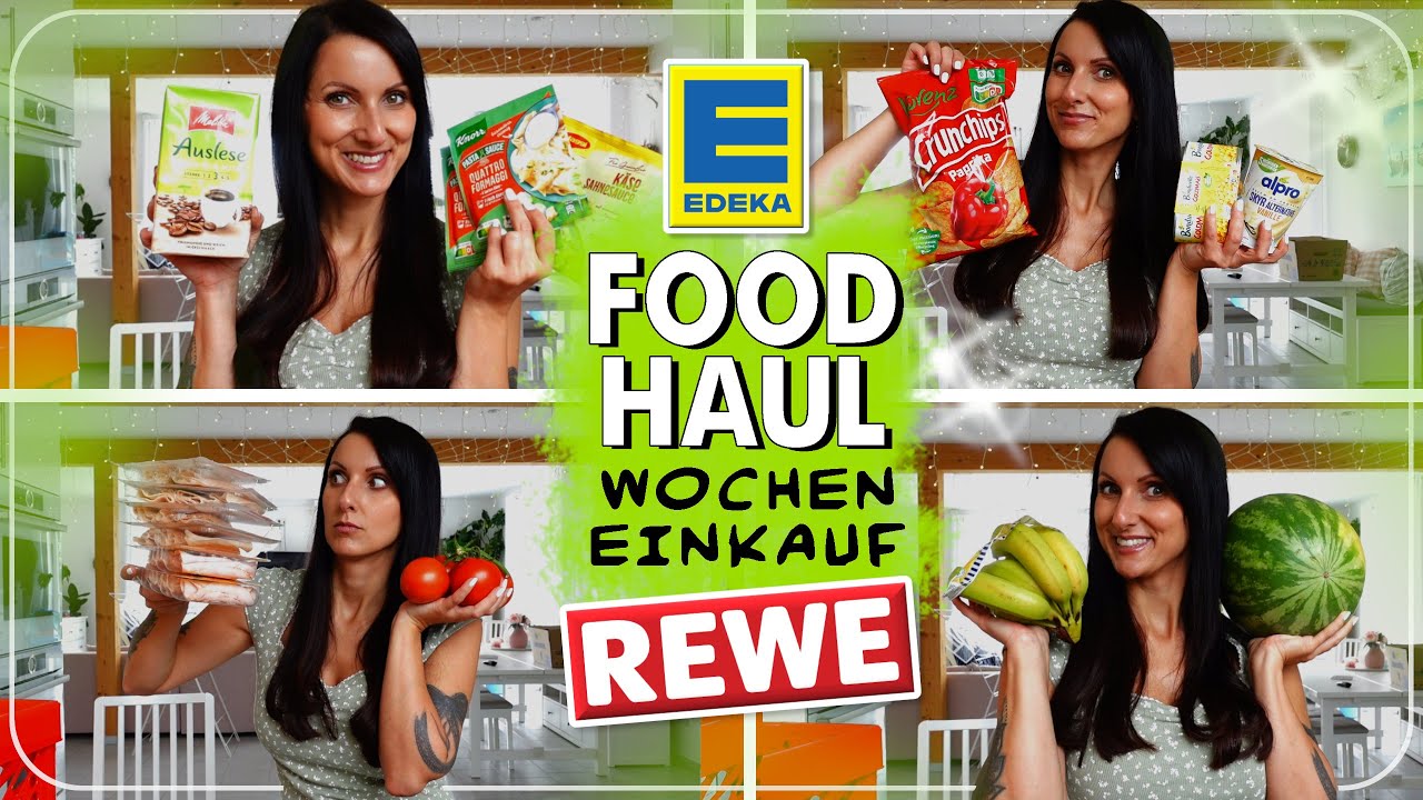 💸140 &euro; weg | Edeka + Rewe FOOD HAUL | Fr&uuml;hlingsrolina
