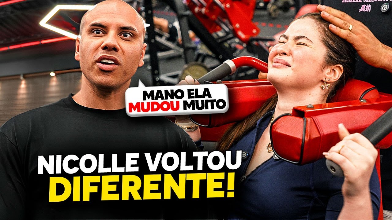 Não acreditei na evolução da Nicolle