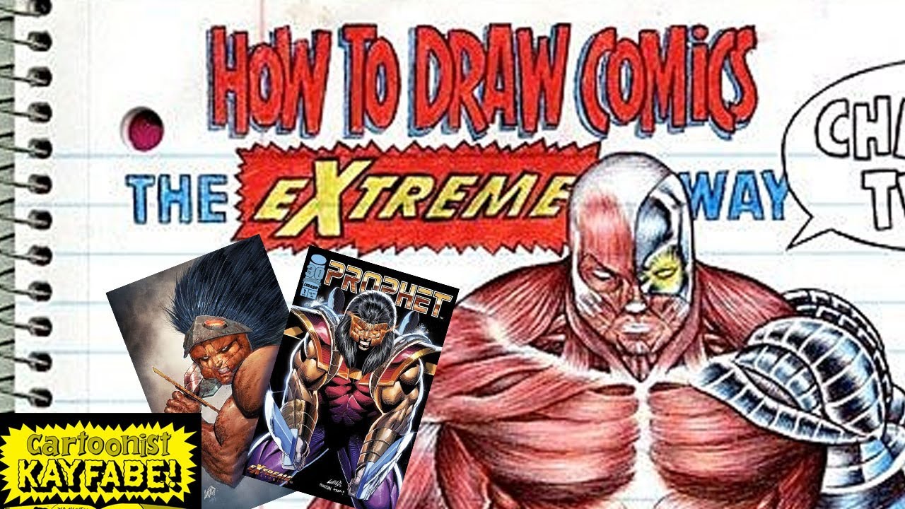 The Kayfabe Boys Go EXTREME by Redrawing Prophet Issue 1 Art for Rob Liefeld! Comparing Page by Page