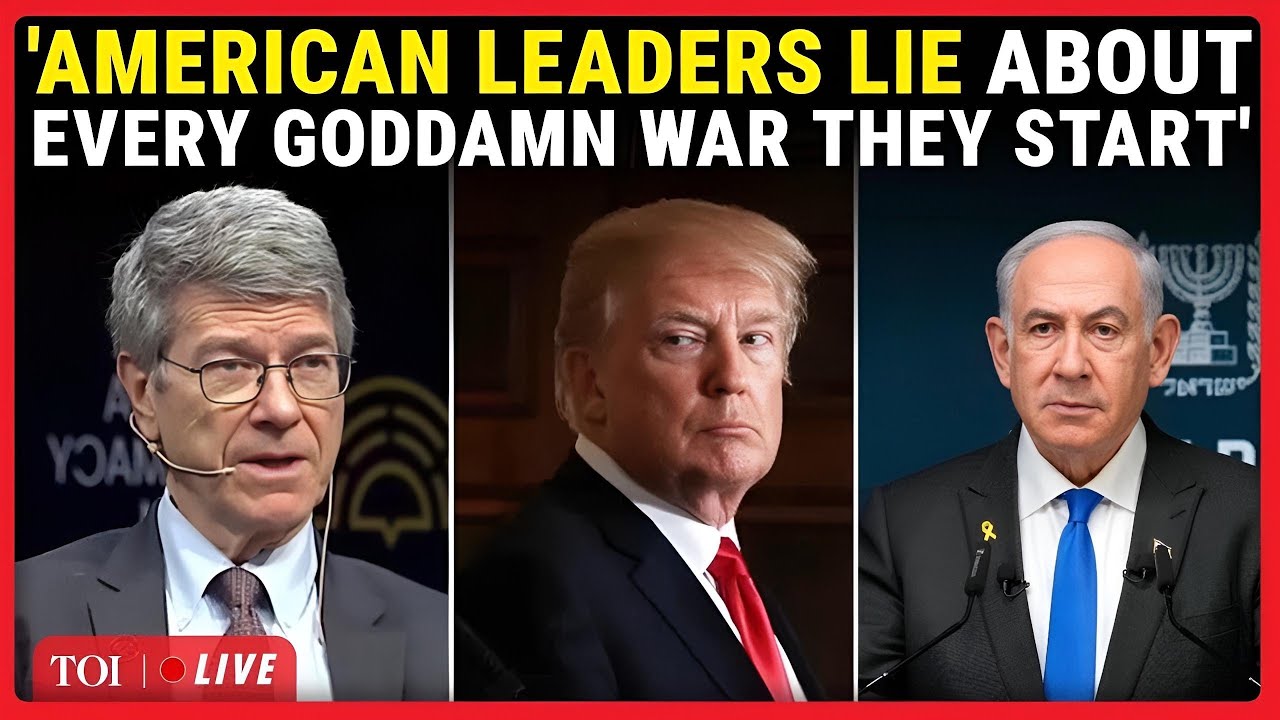 ‘Deep Dark Son Of A B**ch’: Jeffrey Sachs Loses Cool At Netanyahu's Iran War | US News