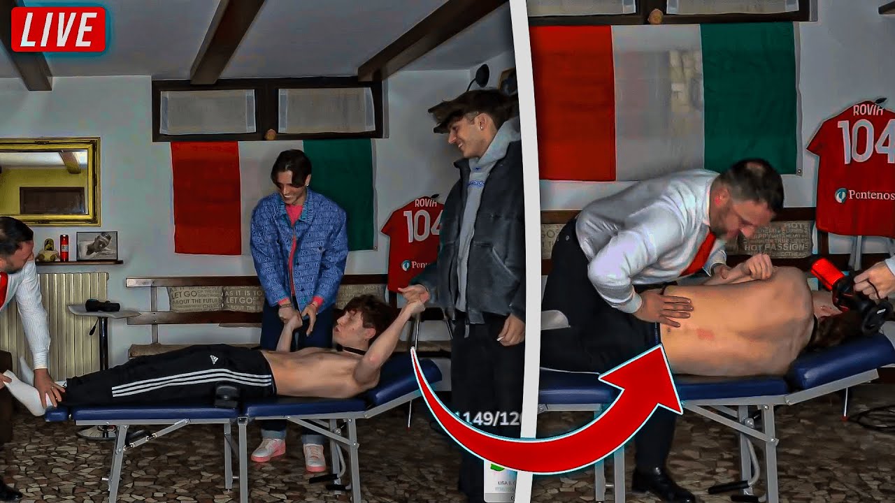 Rosso Si Fa Scrocchiare La Schiena In Live!**SVIENE** W/Sespo e Valerio Mazzei