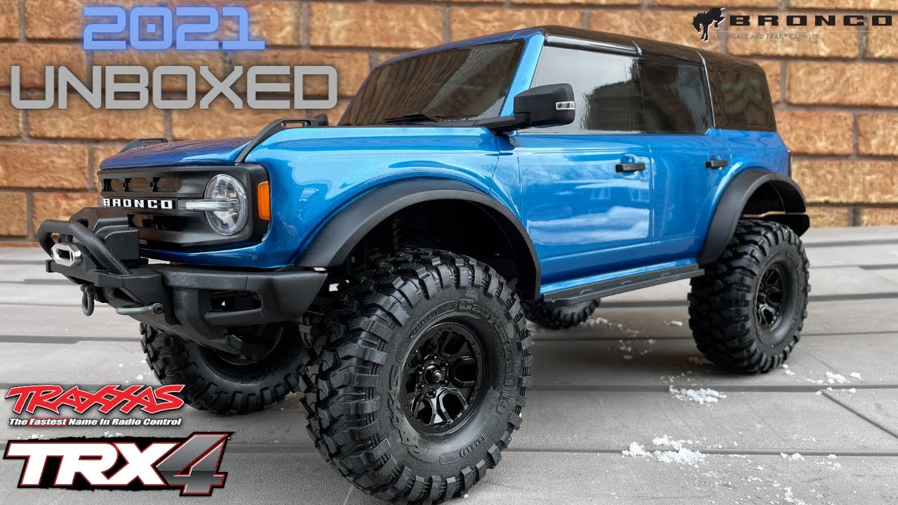 Распаковка Traxxas TRX 4 Bronco 2021 (Velocity Blue)