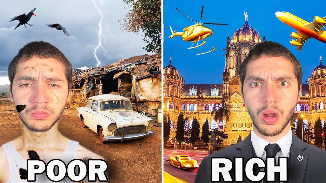 Poor vs. Rich Side of India