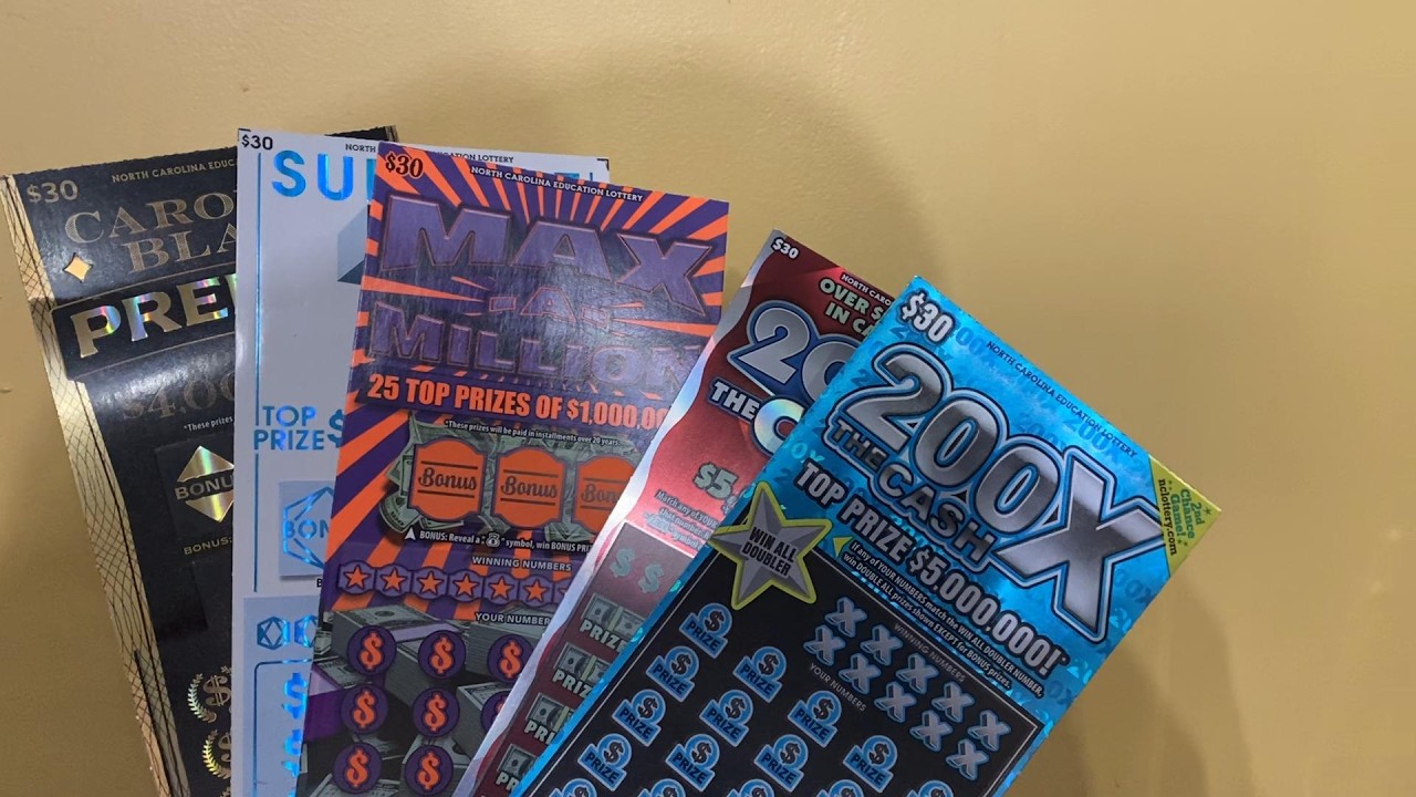 140 долларов в лотерейных билетах NC, принесут ли нам это крупный выигрыш?