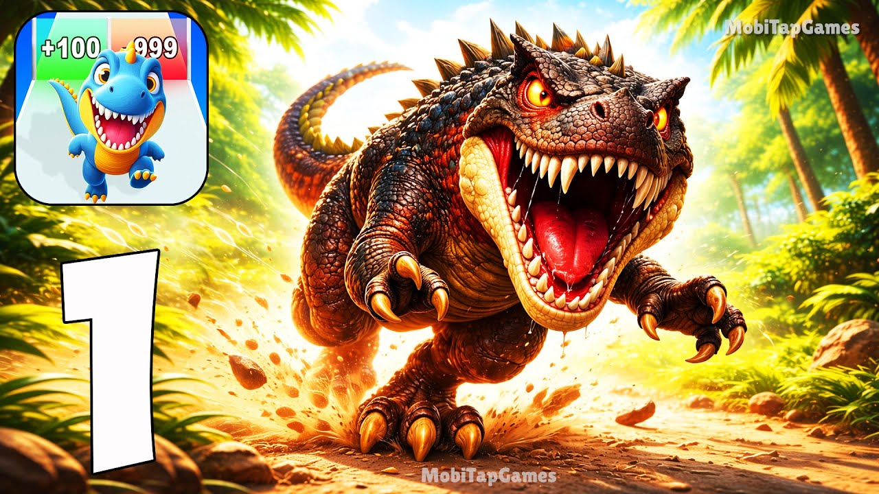 🦖 Dino Rush Dinosaur Evolution – Epic Dino Runner Gameplay & Survival Tips (iOS, Android)