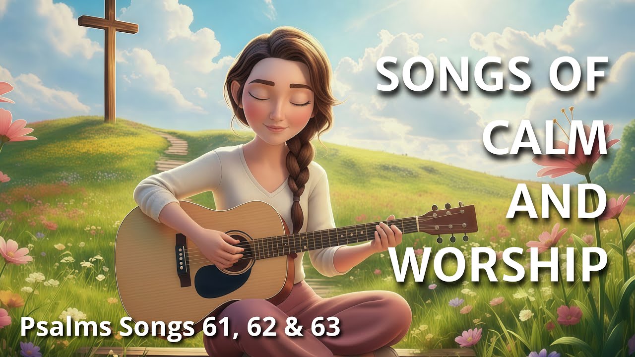 Trusting God in Hard Times – Psalms 61, 62, 63 Calm Worship Songs | Peaceful Christian Music