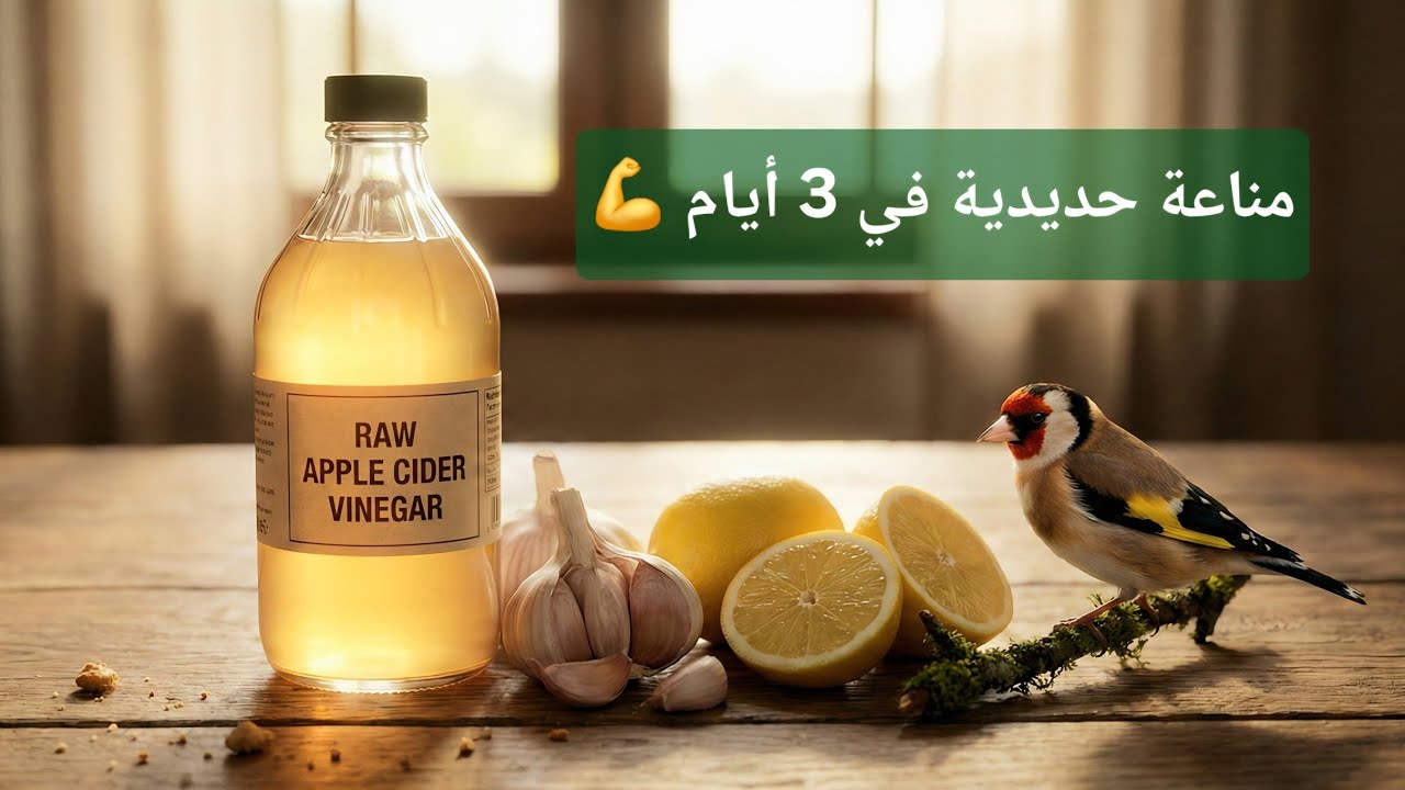 ​أسرار صحة الحسون والكناري: دليلك الشامل للعلاج بالثوم والليمون وخل التفاح (علمي ومجرب) @AlifAlgerie