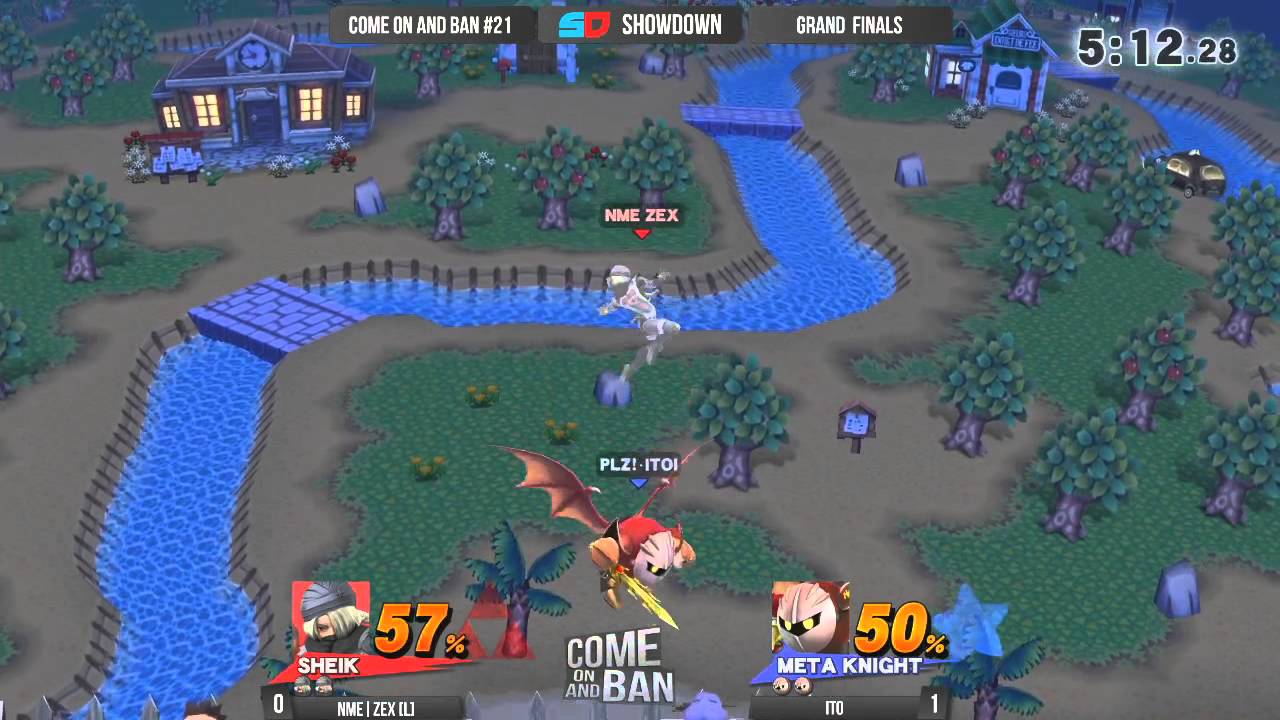 Come on and Ban #21 - Grand Finals: Ito (Meta Knight) vs NME|Zex (Luigi/Sheik)