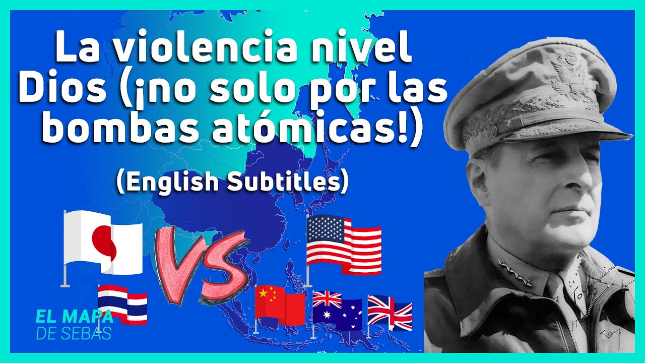 🇯🇵⚔️🇺🇸La Segunda GUERRA MUNDIAL en ASIA-PACÍFICO | The PACIFIC WAR 🇯🇵⚔️🇺🇸 - El Mapa de Sebas