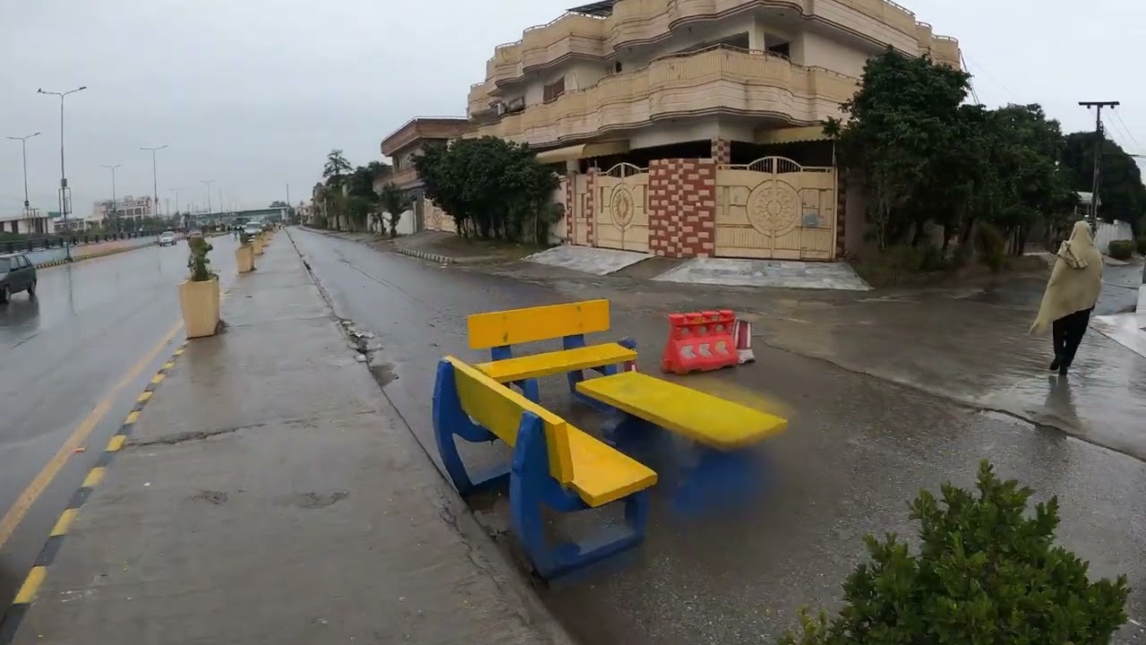 Tea In Village Zaida Bazar  Rain Hayatbad Peshawar 4K