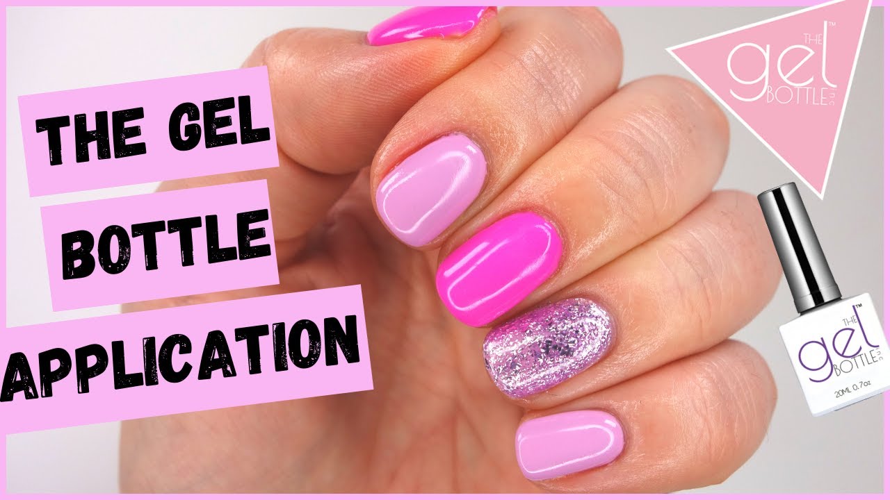 THE GEL BOTTLE INC: BIAB/BUILDER GEL + COLOUR APPLICATION ON NATURAL NAILS