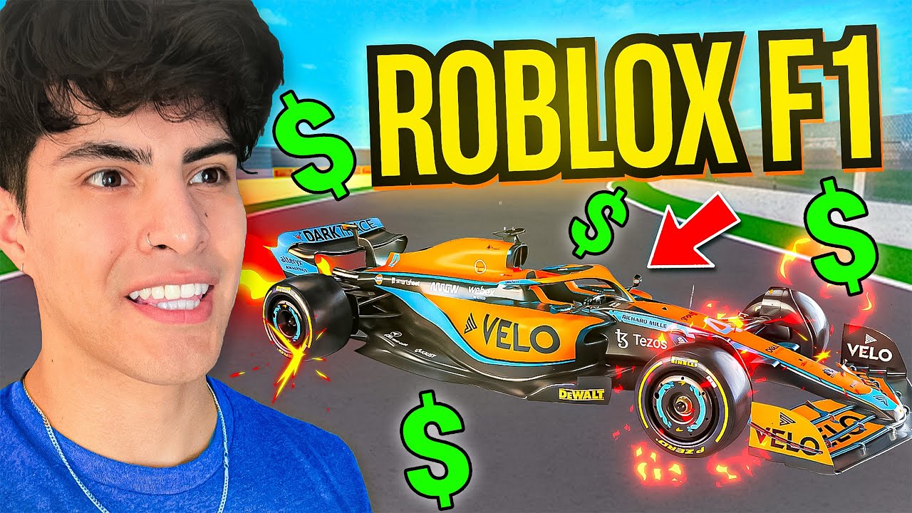 Я потратил 10 000 000 долларов на самую быструю машину F1 в ROBLOX