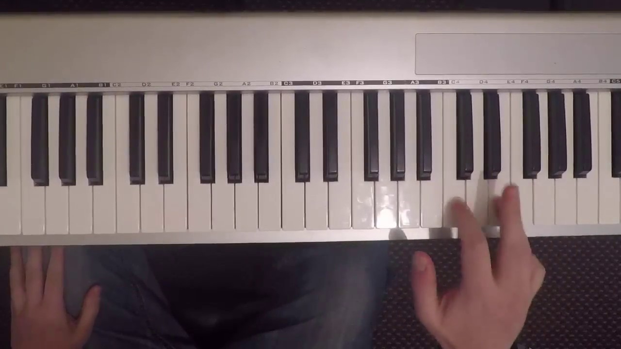 Learn To Play Anthem By N-Joi - Piano Keyboard Tutorial