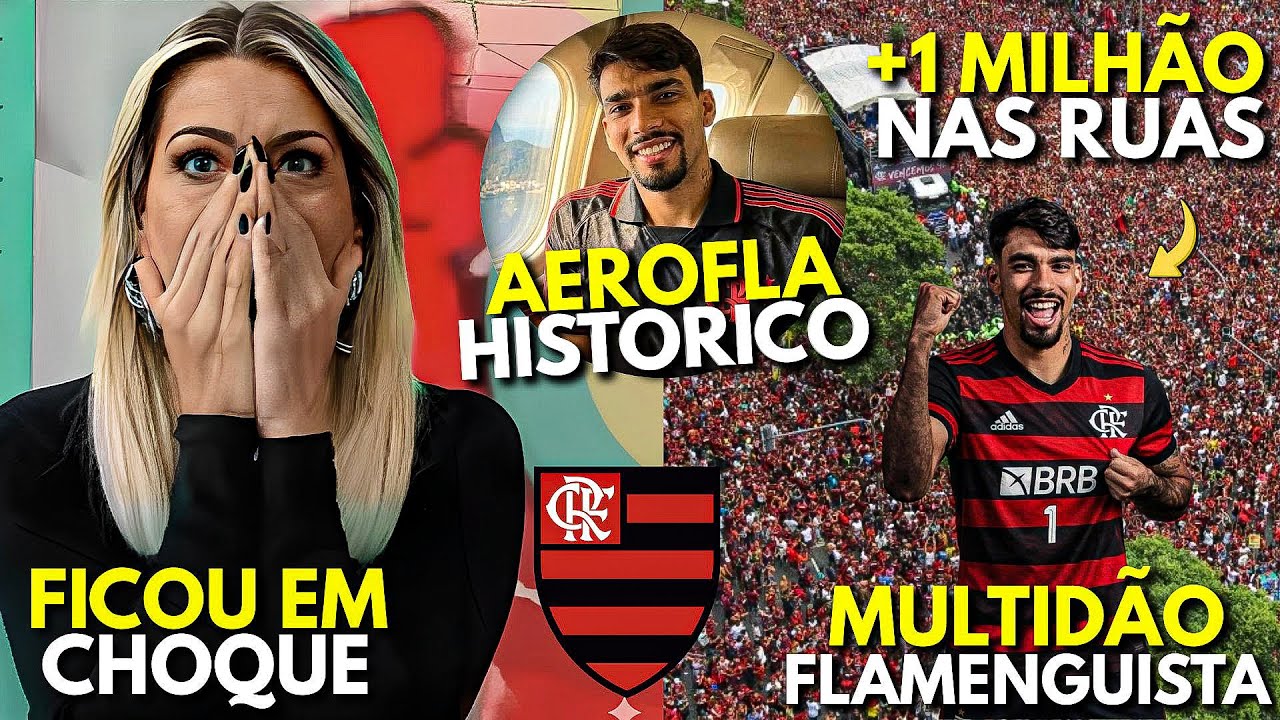 ANTIS ASSUSTADOS com TORCIDA do FLAMENGO em AEROFLA de PAQUETÁ no MENGÃO! 