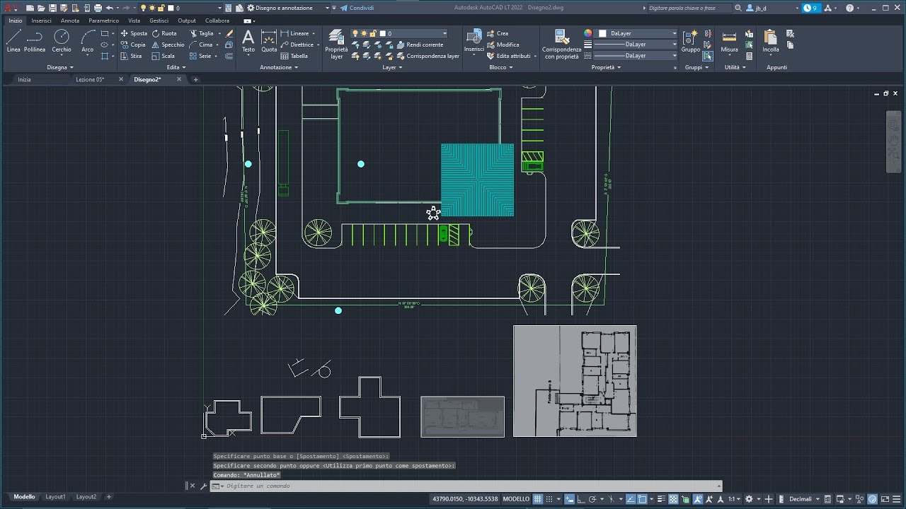 Videocorso AUTOCAD - 06 - Snap e Griglia, Importa Riferimenti, CAD Vettoriale, Inserisci Immagine