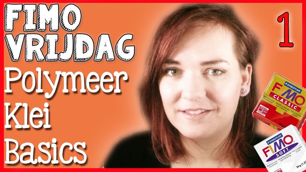 POLYMEER KLEI VOOR BEGINNERS 1 Wat is Fimo Klei? FIMO VRIJDAG