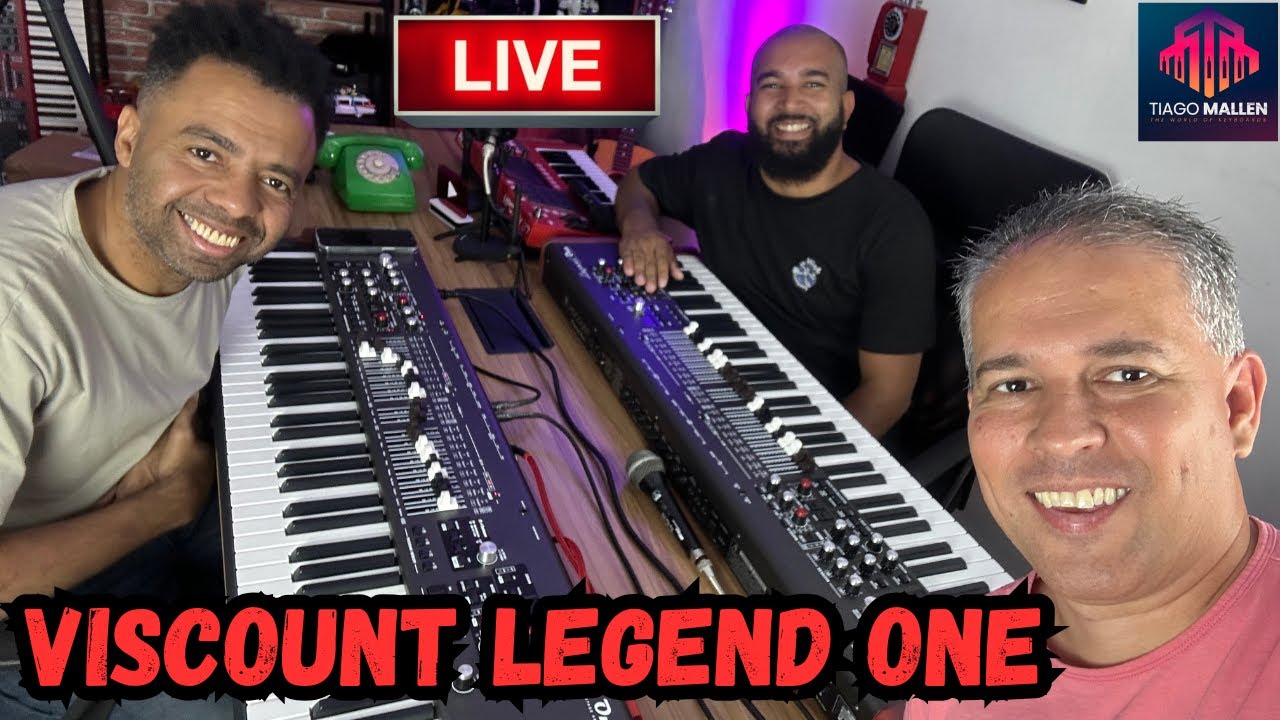 LIVE VISCOUNT LEGEND ONE COM TIAGO MALLEN E SERGINHO ASSUNCAO (LINK DE DESCONTO NA DESCRICAO)