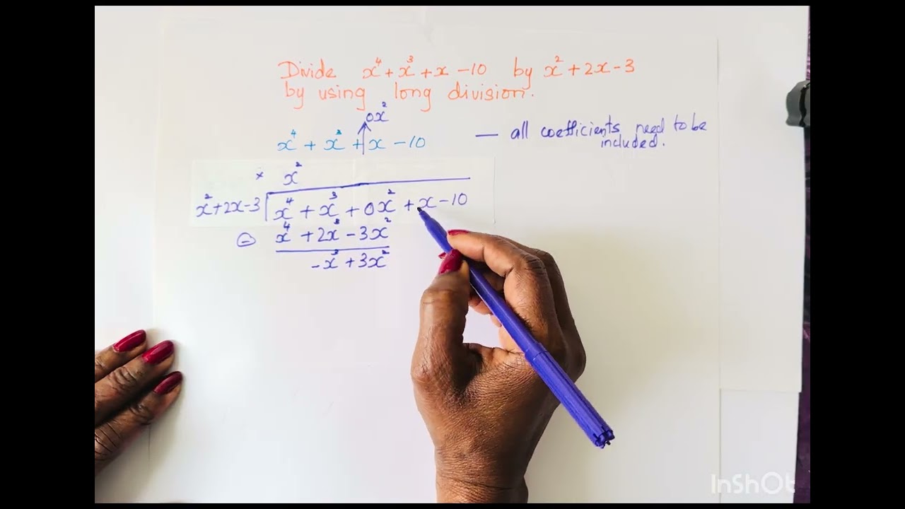 143) An algebraic improper fraction to mixed number fraction 