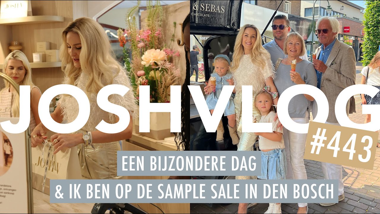 DE JOSH V BRANDSTORE IS EINDELIJK OPEN & DE VIP NIGHT VOOR DE SAMPLE SALE | JOSHVLOG #443