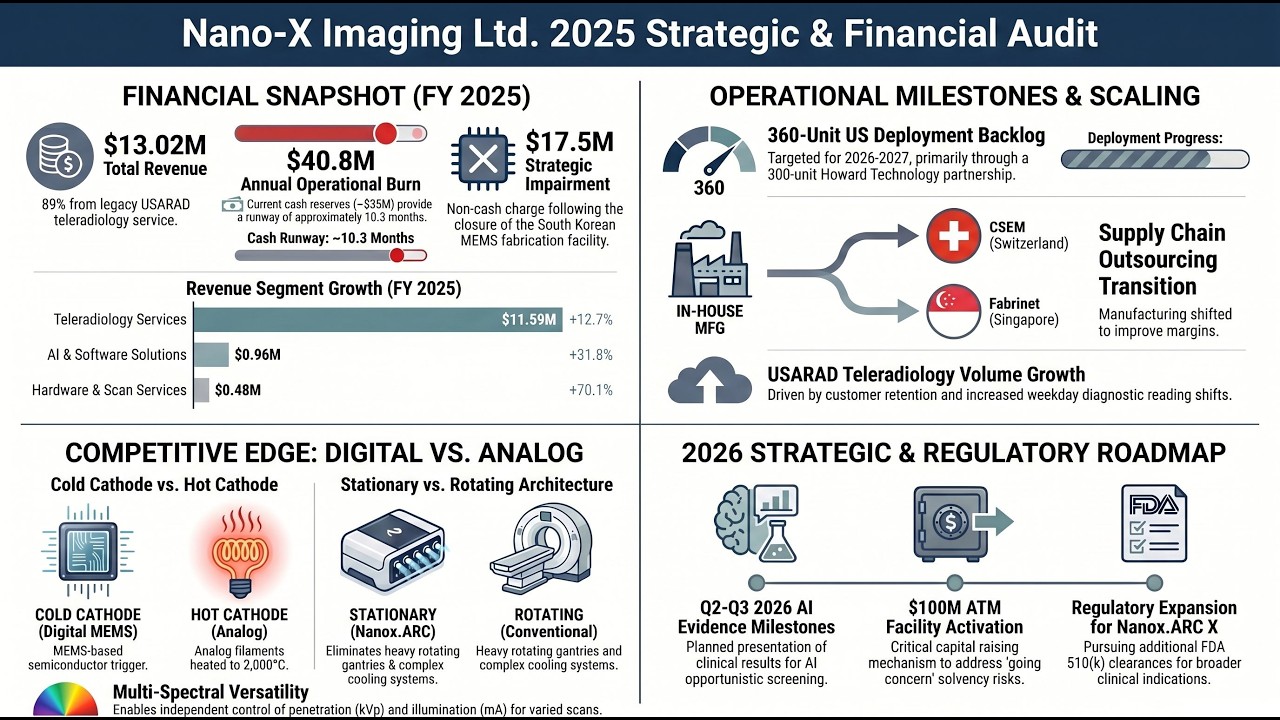 Nanox Imaging: Сможет ли компания пережить 10-месячный обвал денежных средств? Стратегический ана...