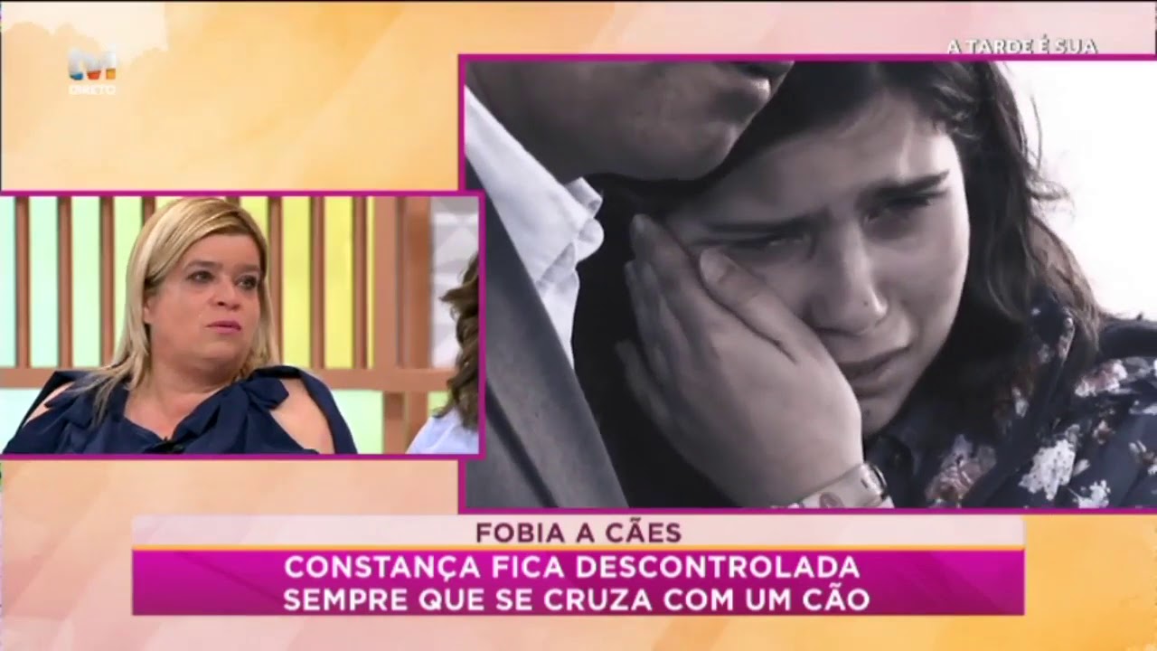 FOBIA DE CÃES - Dra. Rosa Basto - A Tarde é Sua