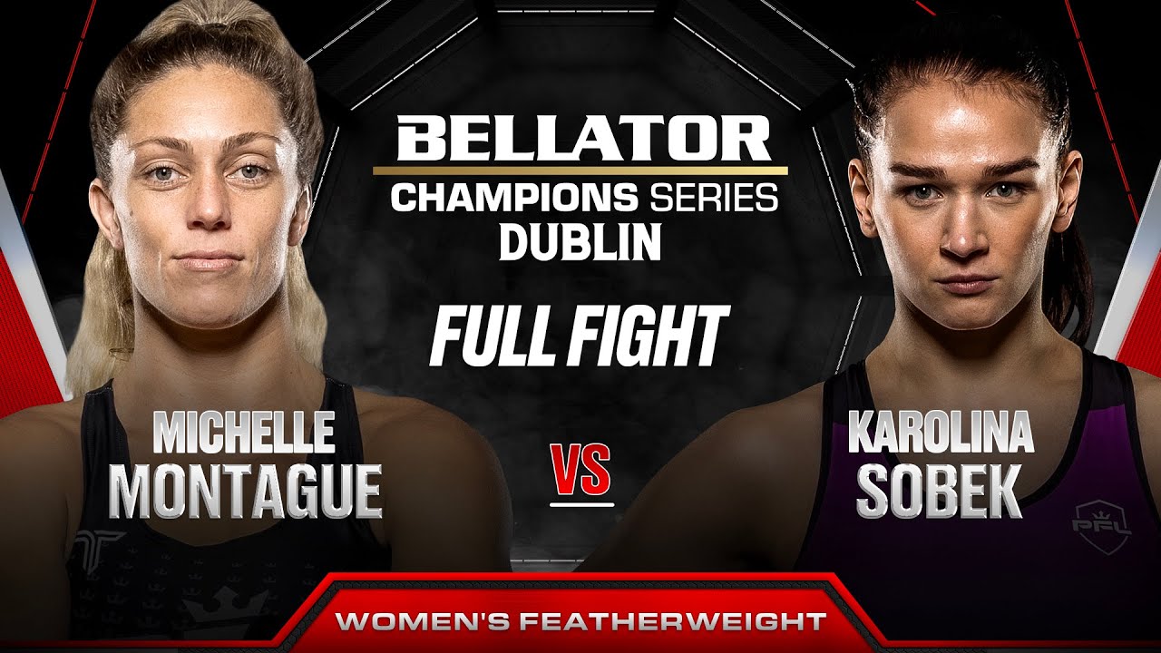 Michelle Montague vs Karolina Sobek | Bellator Dublin