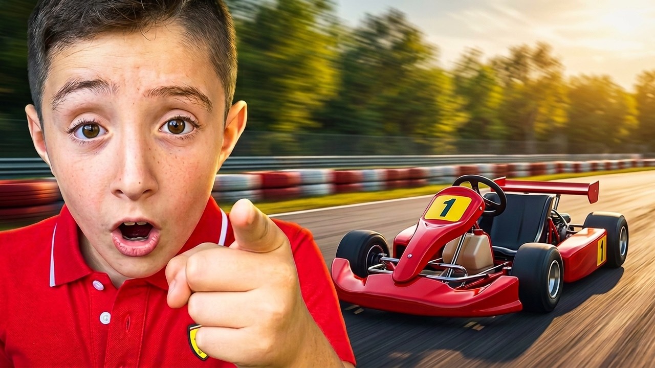 Go-Karting for Kids 🏎️  Sports for Kids 🏁 Vehicle for Kids 🛞 Race Go Karts!