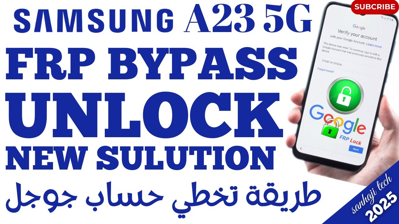 Samsung A23 5G FRP Bypass Remove Google Account Testpoint New Solution 2025