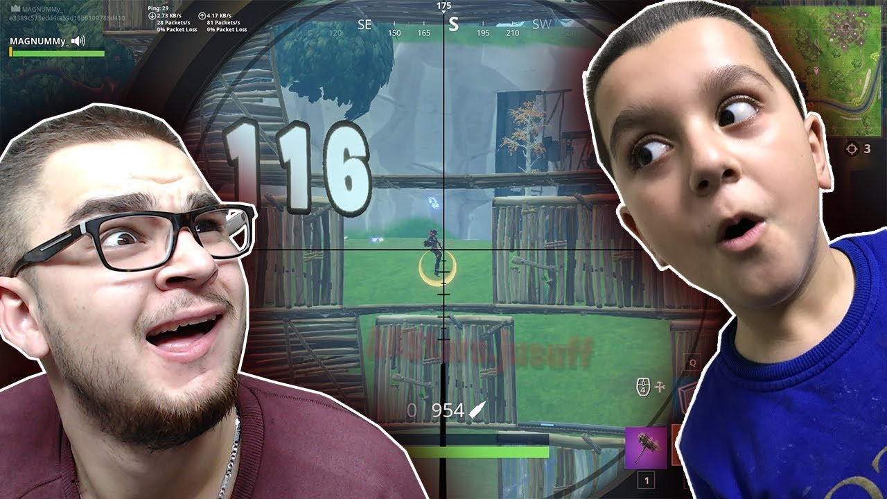 Jusufi u HABIT Se QYSH e ka  Humbur Lojen me SNIPERA?? -FORTNITE-