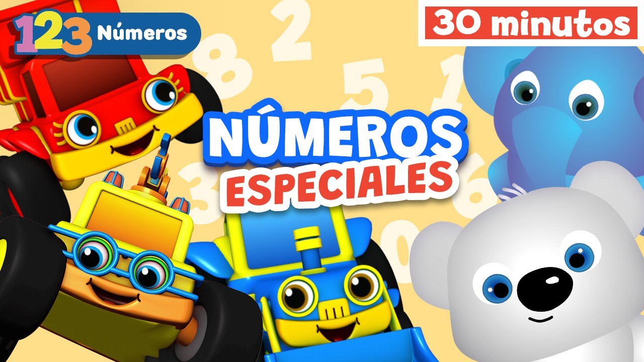 Números especiales | 123 Arrancan | Viajando por el mundo con los números | Aprender números y mas