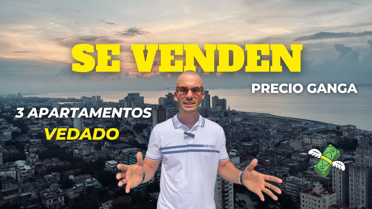 En Venta 3 Apartamentos BARATOS en el VEDADO, Perfectos para NEGOCIO de Renta. Precio Economico