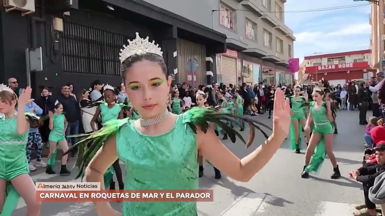 CARNAVAL EN ROQUETAS DE MAR Y EL PARADOR