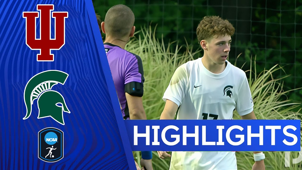 Indiana vs Michigan State | NCAA College Soccer Highlights | 23 September 2025