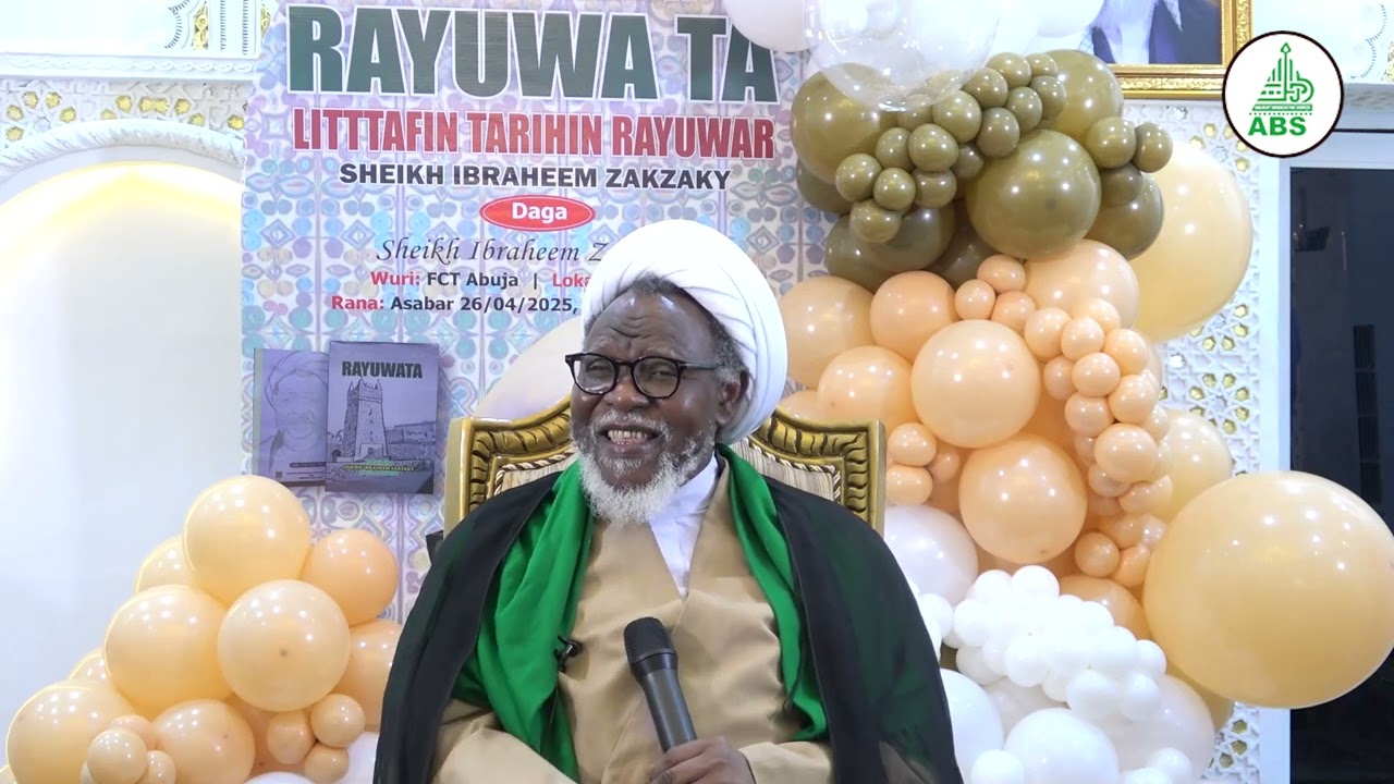 JAWABIN (SAFE) NA JAGORA SAYYID IBRAHEEM ZAKZAKY (H) NA KADDAMAR DA LITAFIN RAYUWATA A ABUJA 2025