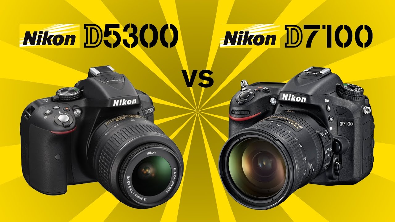 Nikon D5300 vs Nikon D7100