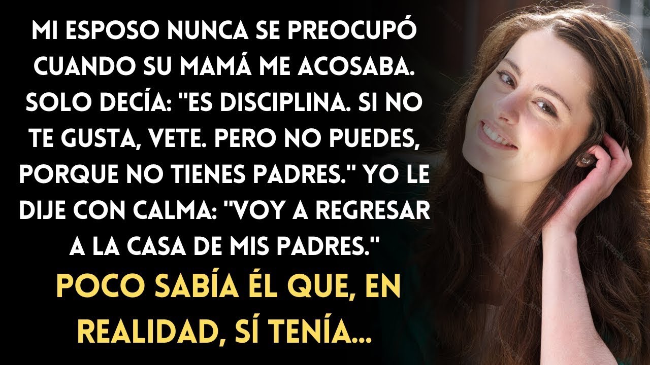 Mi esposo me ordenó irme, sin saber que no tenía a dónde  Se asustó al encontrarme en