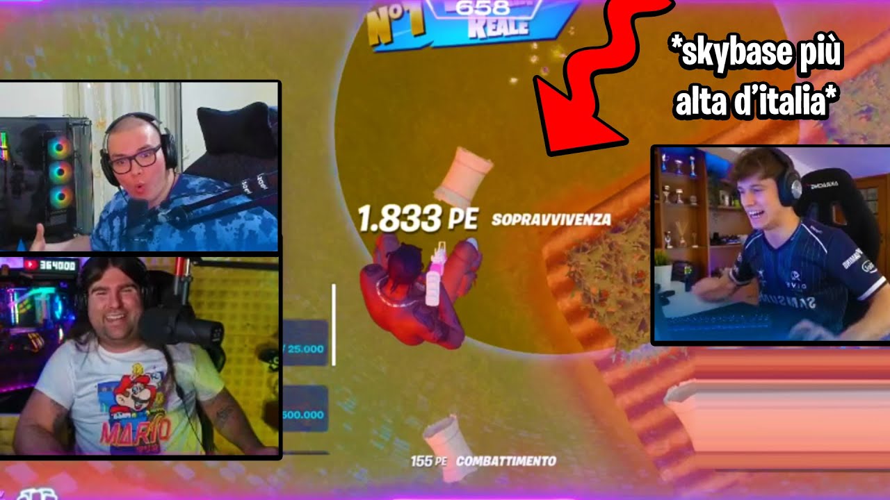 PlZ/Efesto/Xiuder *VITTORIA* dalla Skybase più ALTA di Sempre!